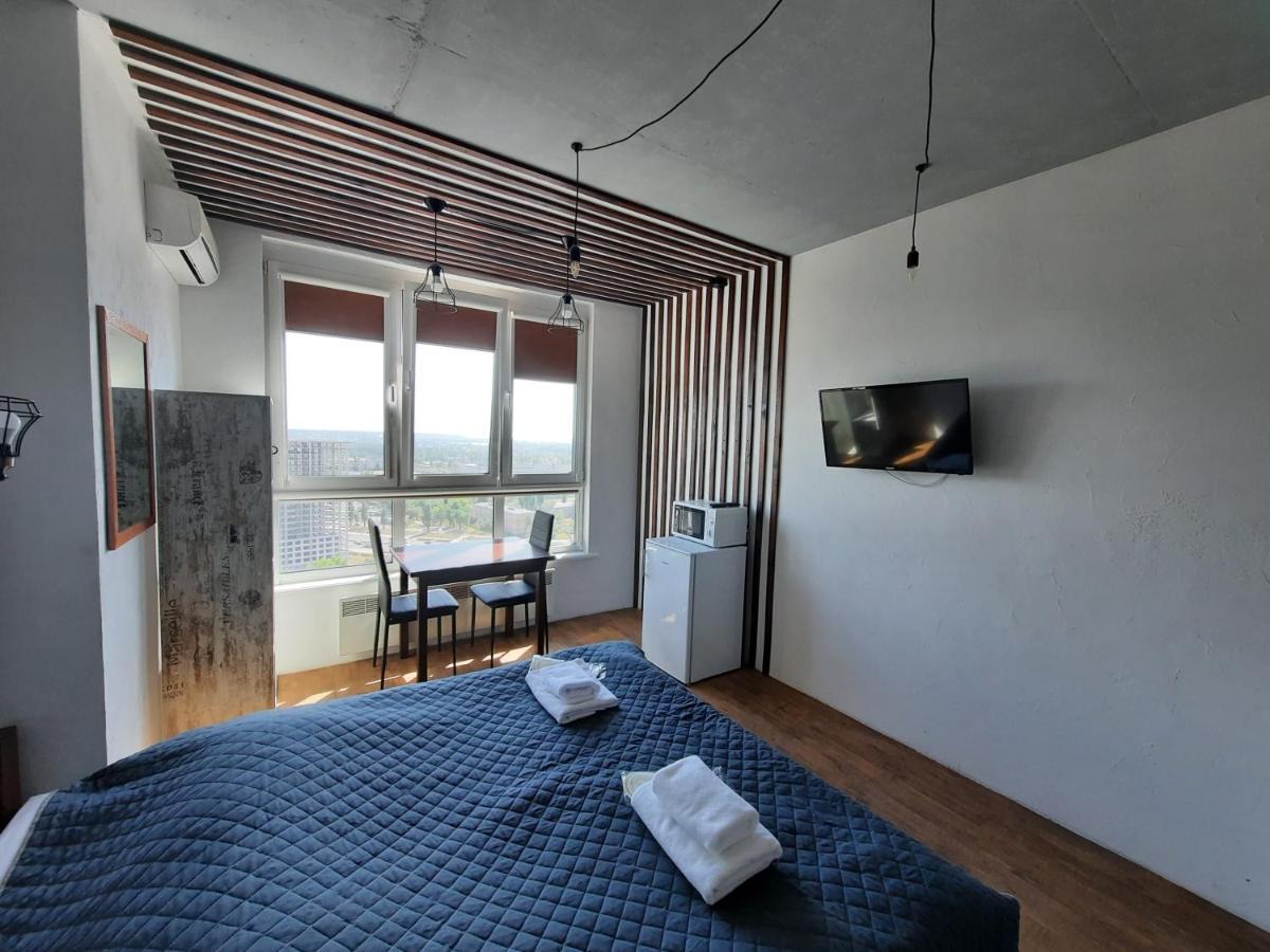 Sky Apartment Virmenska Kyjev Exteriér fotografie